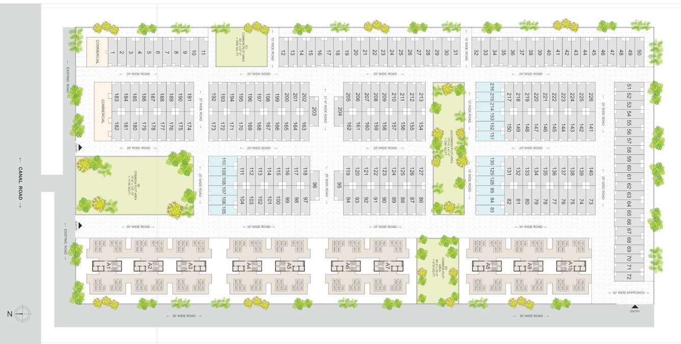 shree vasundhara Layout Plan