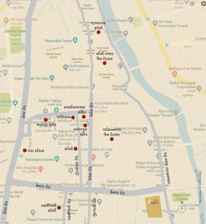  shree vasundhara Location Plan
