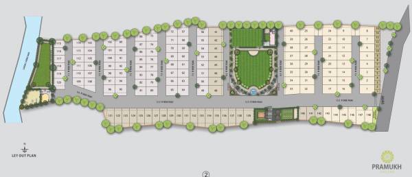 Layout Plan pramukh-greens Layout Plan