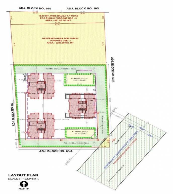  7 x homes Layout Plan