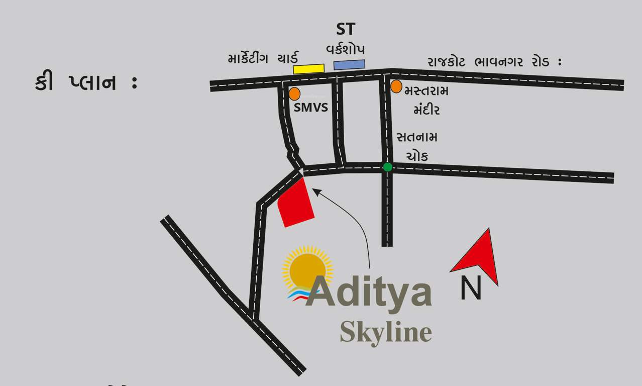  skyline Location Plan