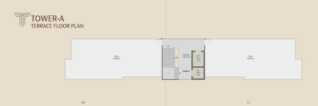  trident by courtyard Trident by Courtyard Block A Cluster Plan