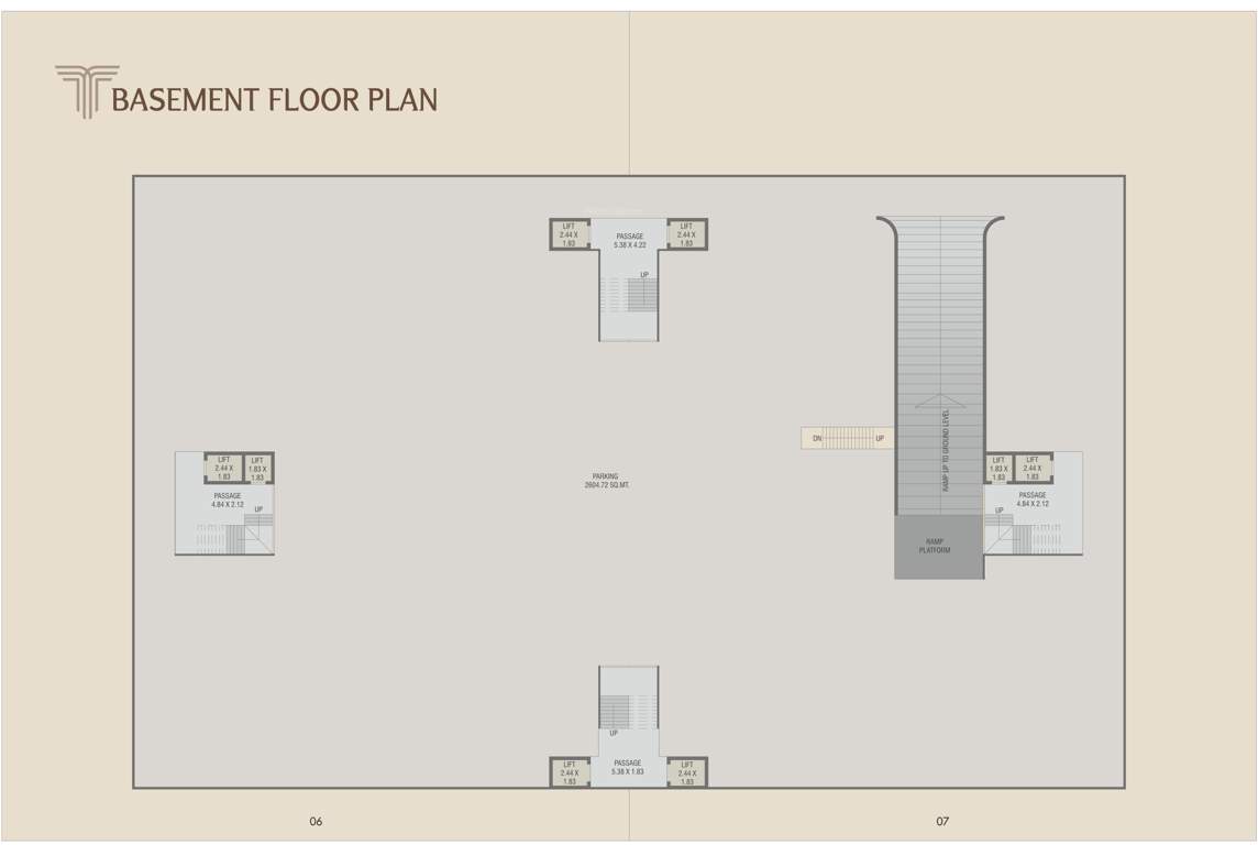  trident by courtyard Trident by Courtyard Block A Cluster Plan