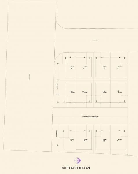 Layout Plan anu-shambhu-villa Layout Plan