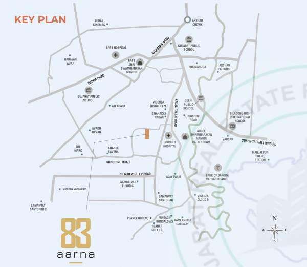  83-aarna Location Plan
