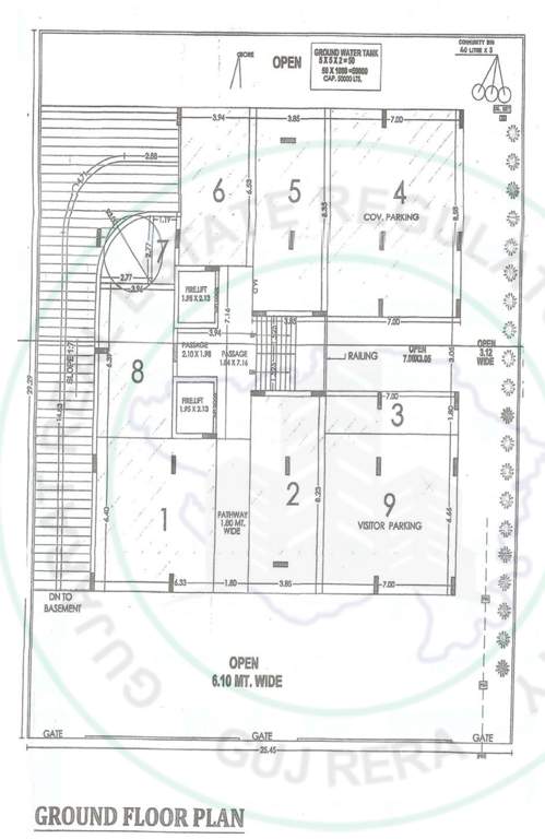  the radiant house The Radiant House Cluster Plan for ground Floor