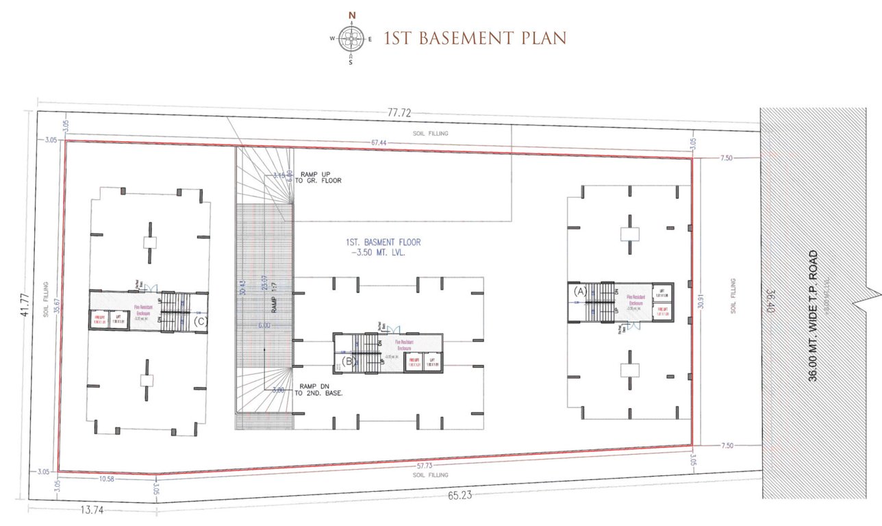 kailash homes Building A Cluster Plan