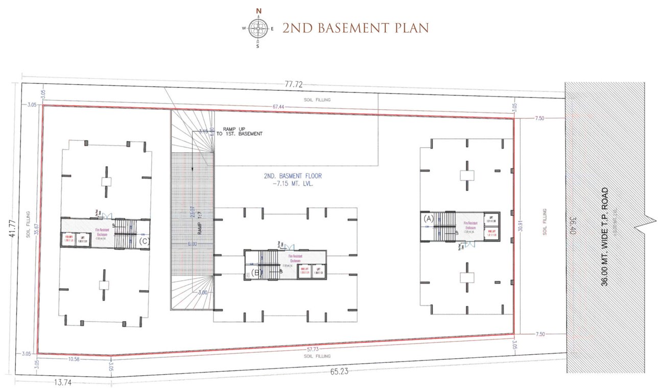 kailash homes Building A Cluster Plan