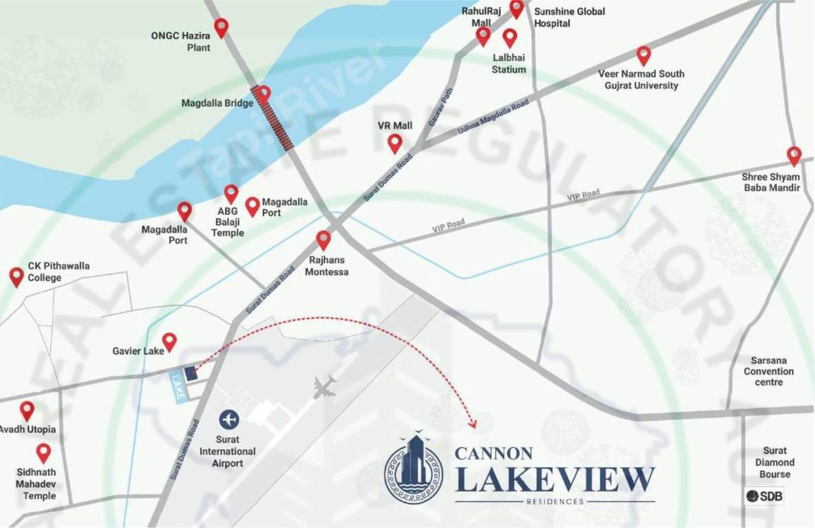  cannon lakeview Location Plan