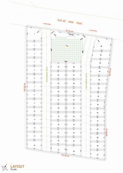  vraj-bunglows Layout Plan