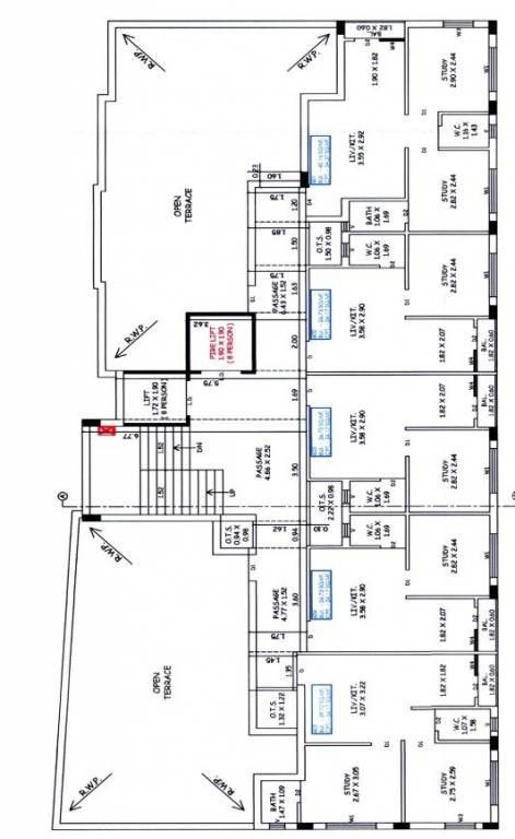shree ambe villa 2 Cluster Plan 6th Floor
