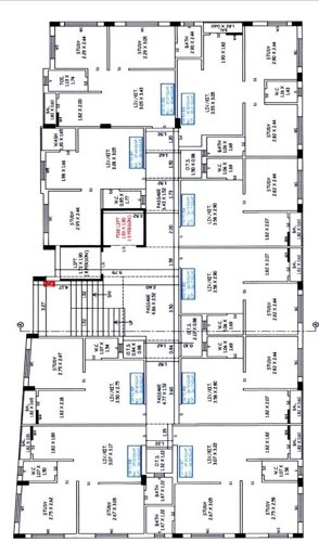  shree-ambe-villa-2 Cluster Plan from 1st to 5th Floor