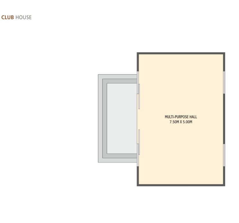  crest Tower C Cluster Plan for club house Floor