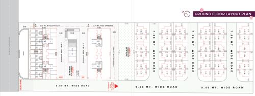  shivalik-avenue Block A Cluster Plan for ground Floor