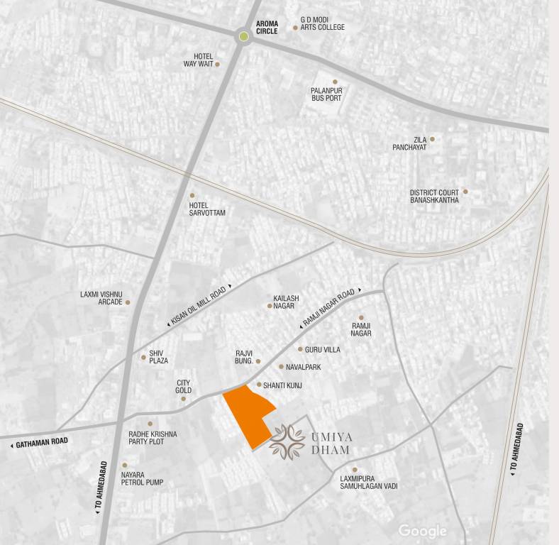  umiyadham Location Plan