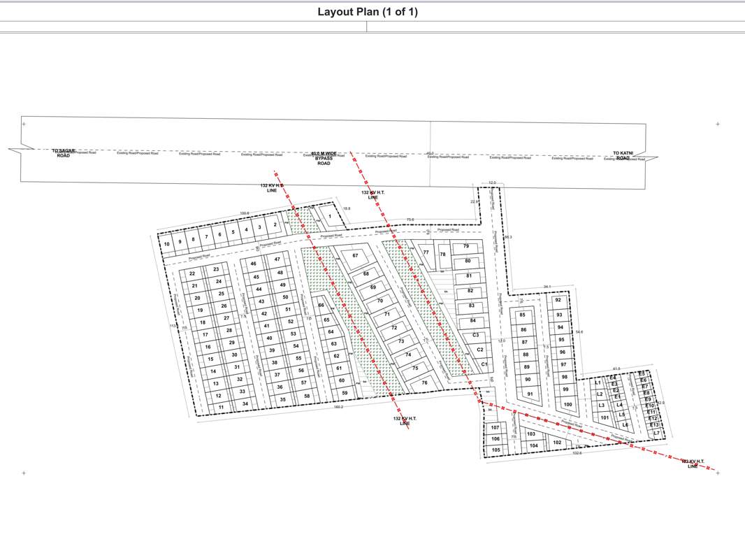  jageshwar dham Layout Plan