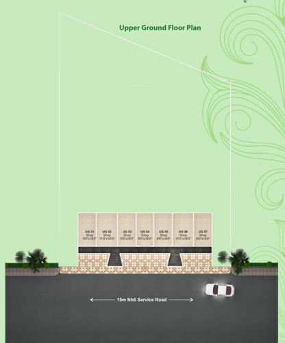  sky-garden-hills Sky Garden Hills Cluster Plan for ground Floor