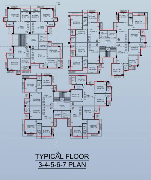 Shifa Tower Block B Cluster Plan shifa-tower Shifa Tower Block B Cluster Plan