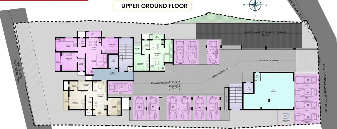  aadhya Aadhya Cluster Plan for ground Floor