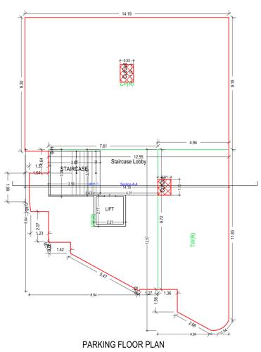  dream-aura Shiv Shakti Dream Aura Cluster Plan for parking Floor