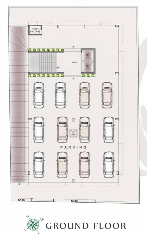  dev ananta Dev Ananta Cluster Plan for ground Floor