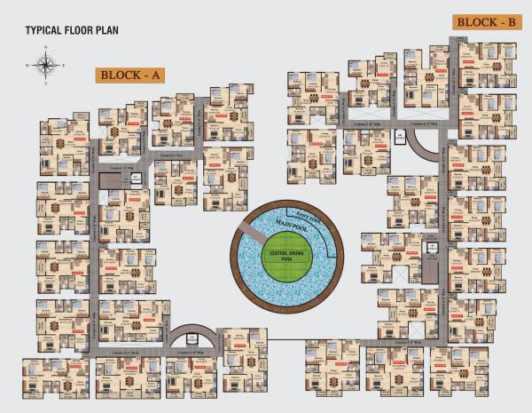  oakstone-sn-celeste Block A-B Cluster Plan