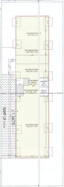  upanishad heights Cluster Plan Basement