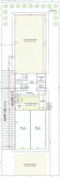  upanishad-heights Cluster Plan Ground Floor
