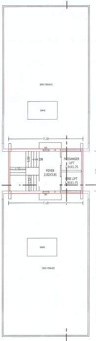 upanishad heights Cluster Plan Terrace