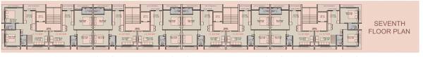 A Cluster Plan for 7th Floor bapasitaram-height A Cluster Plan for 7th Floor