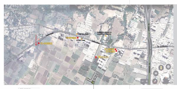 Location Plan 7x-sparsh-villa Location Plan