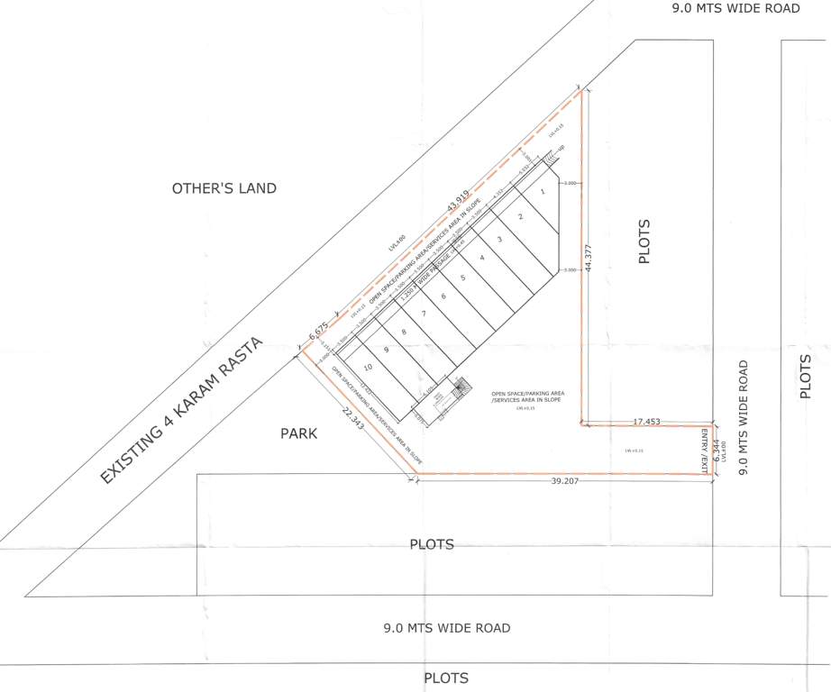  the palm city Layout Plan