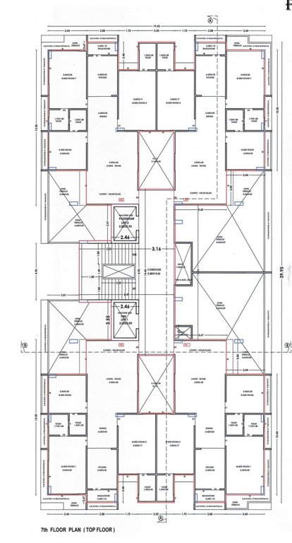  swara solitaire Swara Solitaire Cluster Plan for 7th Floor