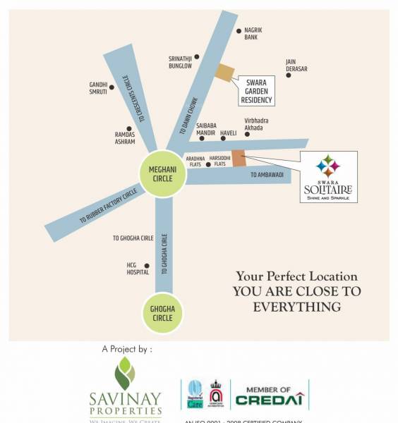 Location Plan swara-solitaire Location Plan