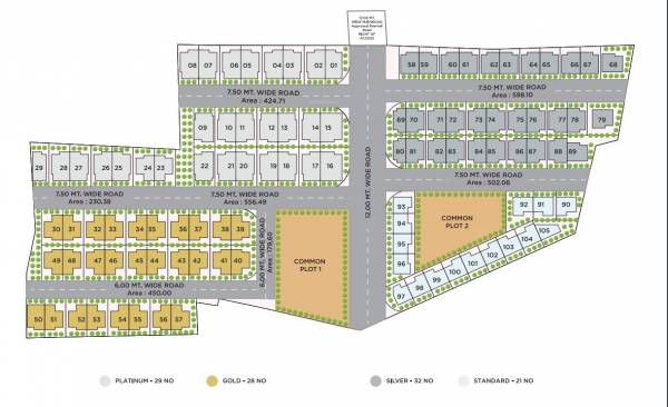  shiv-ananta-bunglows Layout Plan
