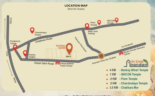 shri-krishna-anandam Location Plan