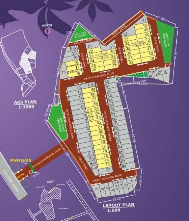 madhuban phase 1 a Layout Plan