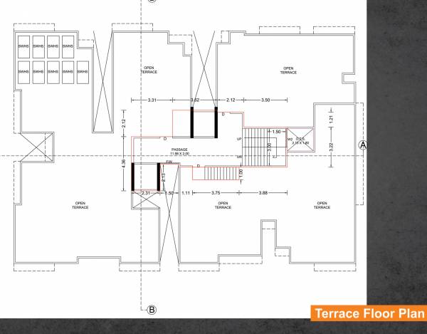 Tower 1 Cluster Plan for terrace Floor divine-edge Tower 1 Cluster Plan for terrace Floor