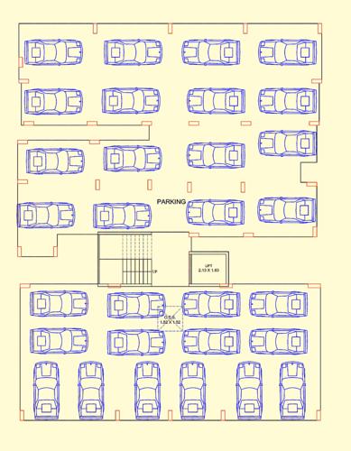 Paras Apartment Cluster Plan for car parking paras-apartment Paras Apartment Cluster Plan for car parking