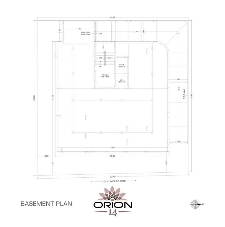  orion 14 Orion 14 Cluster Plan for besment floor