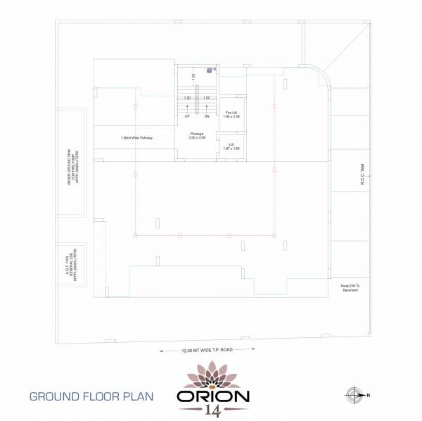  orion-14 Orion 14 Cluster Plan for ground Floor