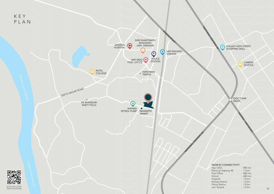  shakti skyline Location Plan