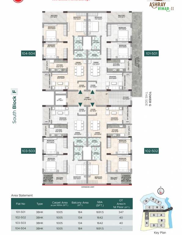 ashray vihar phase ii Ashray Vihar Phase II Block F Cluster Plan