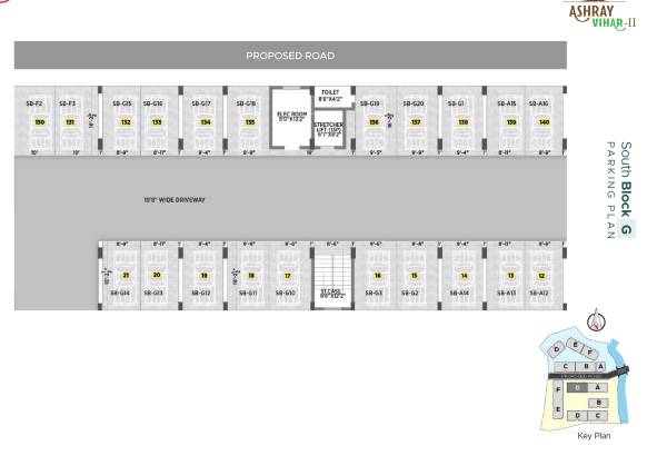  ashray-vihar-phase-ii Ashray Vihar Phase II BLOCK g Cluster Plan