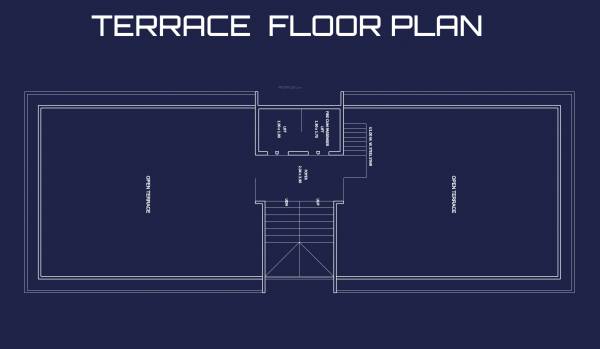 Tower A Cluster Plan for terraceFloor krishna-bansari-4 Tower A Cluster Plan for terraceFloor