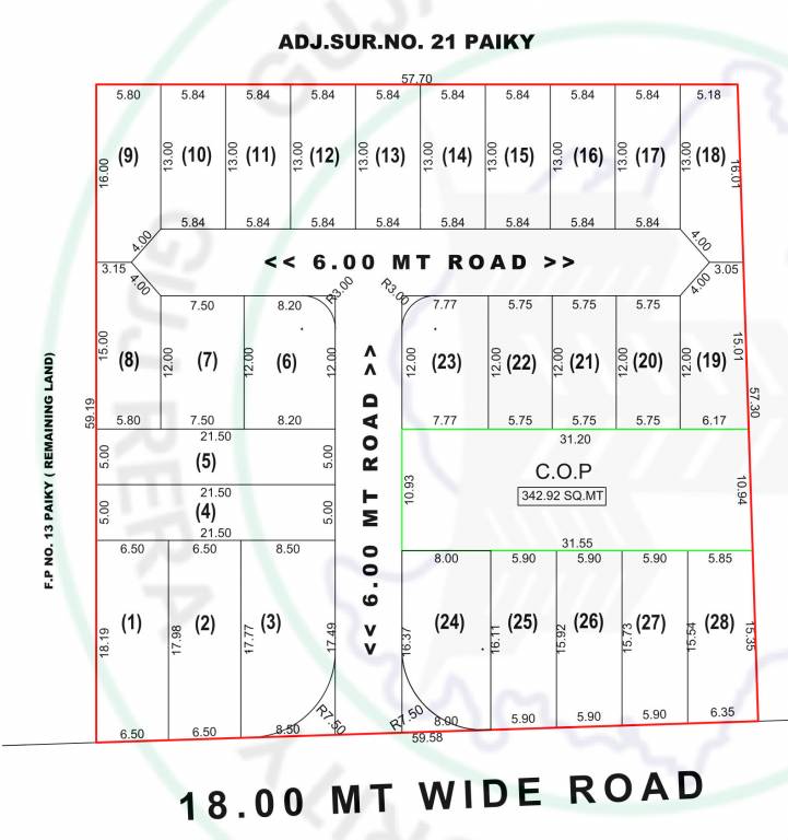 ram vatika Layout Plan