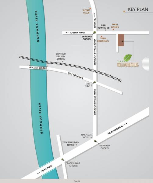  tulsi-glorious Location Plan
