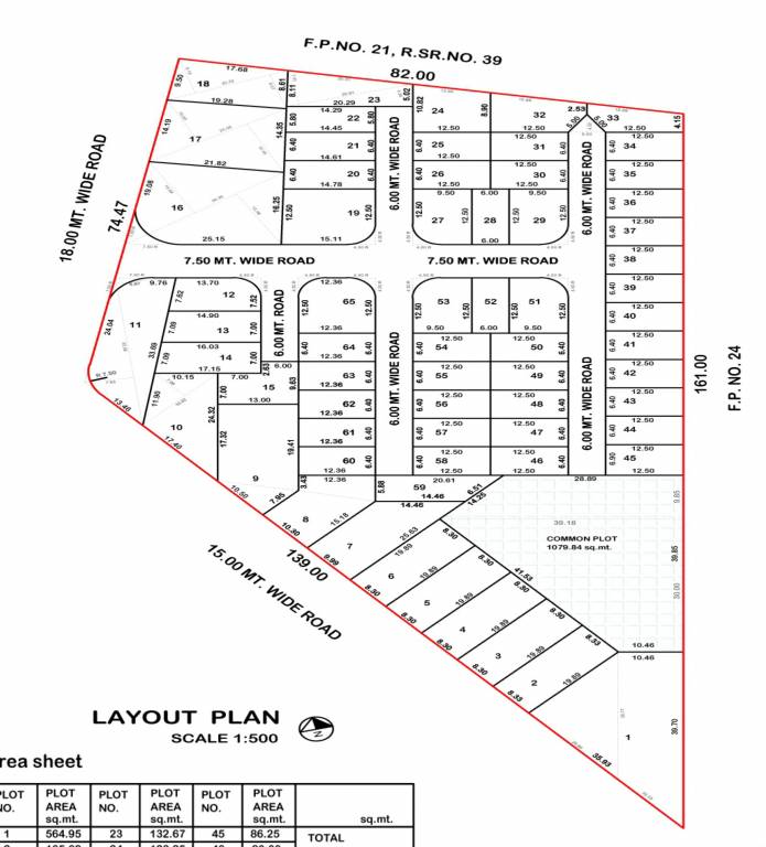  bijal park Layout Plan