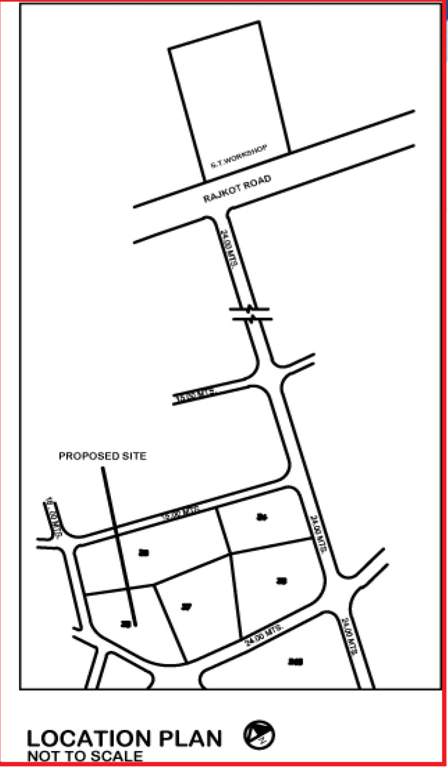  bijal park Location Plan