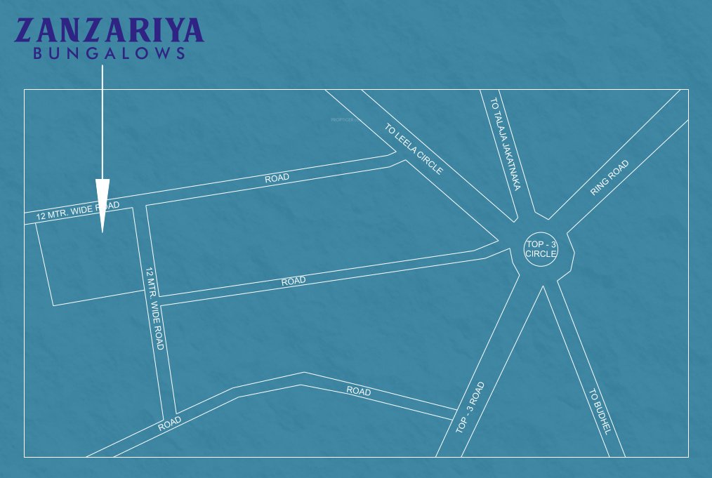 zanzariya bunglows Location Plan